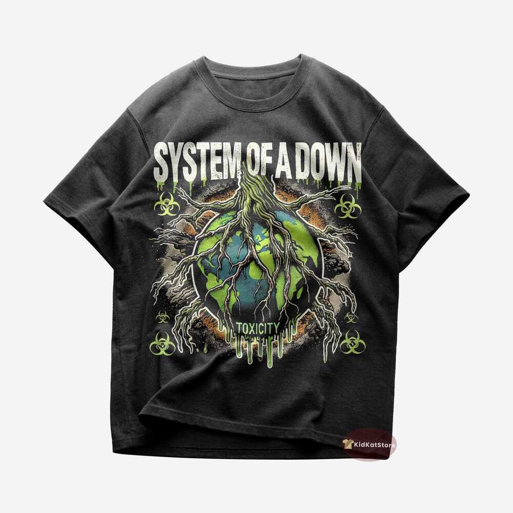 System Of A Down T Shirt Toxicity System Of A Down